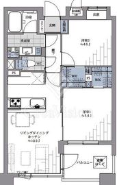 クオリア目黒祐天寺 2階 間取り図