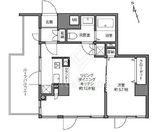 プレール・ドゥーク大崎 5階 間取り図