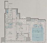 大崎ウエストシティタワーズ ウエスト 12階 間取り図