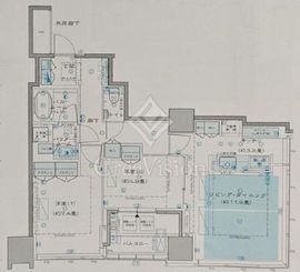 大崎ウエストシティタワーズ ウエスト 12階 間取り図