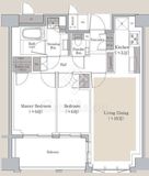 グランリビオ恵比寿 3階 間取り図