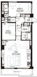 都立大アーバンハイム 3階 間取り図