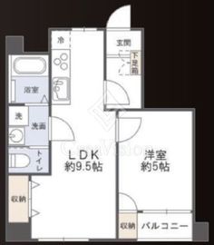マンションヴィップ目黒 9階 間取り図