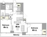 中目黒マンション 4階 間取り図
