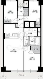 ファミール本郷 5階 間取り図