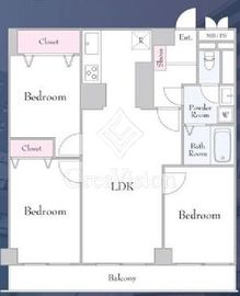 イトーピア六義園マンション 7階 間取り図