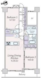 ダイアパレス文京サファイアレジデンス 3階 間取り図