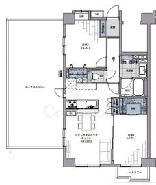 コンポーゼ亀戸 7階 間取り図