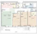 シティタワーズ東京ベイ 26階 間取り図