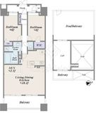 コスモ木場キャナルブリーズ 14階 間取り図