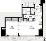 グランティアラ新御徒町アジールコート 8階 間取り図