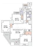 東向島ダイヤモンドマンション 6階 間取り図