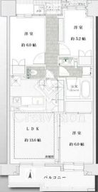プラウド錦糸公園 7階 間取り図