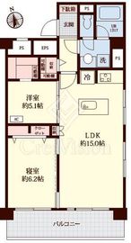ジュネシオン竜泉 10階 間取り図