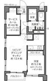 藤和用賀コープ 5階 間取り図