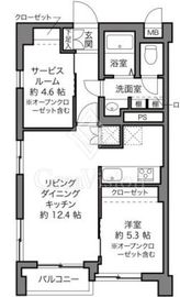 藤和用賀コープ 5階 間取り図