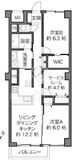 世田谷三宿マンション 2階 間取り図