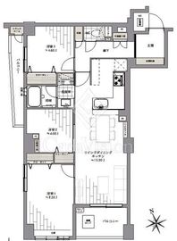 フォルスコート学芸大学 4階 間取り図