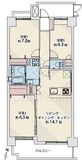ファミール荻窪 3階 間取り図