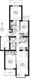 藤和上北沢ホームズ 3階 間取り図