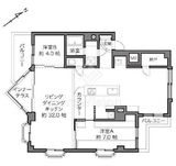 グランドメルシー駒沢 2階 間取り図