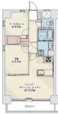 ライオンズステーションプラザ千歳烏山 8階 間取り図