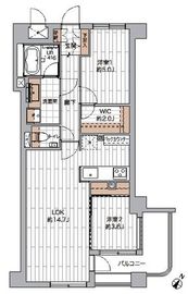 エクセル原宿グレイスコート 7階 間取り図