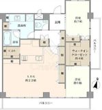 パレス永福 4階 間取り図