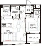 イニシアイオ杉並和泉 3階 間取り図