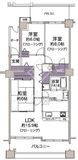 ヒルズ久が原壱番館 6階 間取り図