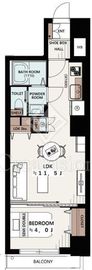 ライオンズマンション茅場町 3階 間取り図
