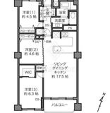 シャトー東洋 3階 間取り図