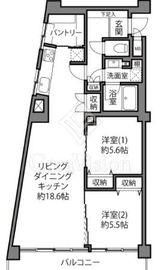 メゾン赤坂 2階 間取り図