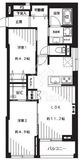 三田第2コーポラス 3階 間取り図