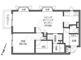 ジェイパーク南麻布 3階 間取り図