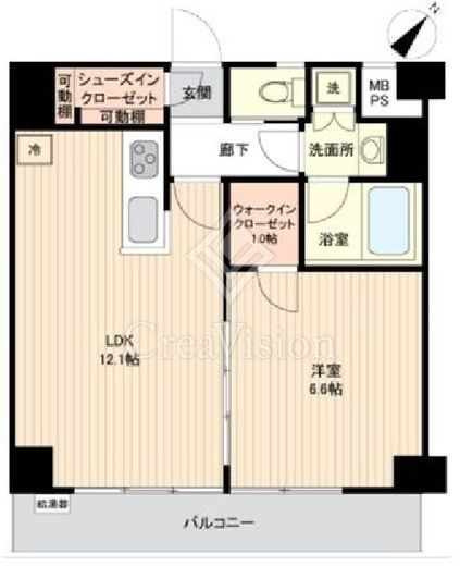 コーヅ白金台 5階 間取り図