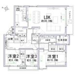 元麻布ウエストパークマンション 2階 間取り図