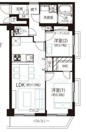 東武ハイライン第2芝虎ノ門 4階 間取り図