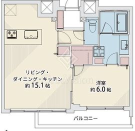 ヴェーゼント芝の杜ヒルトップハウス 2階 間取り図