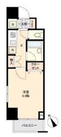 エスティメゾン五反田 6階 間取り図