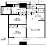 WORLD TOWER RESIDENCE 28階 間取り図