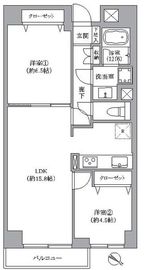 ライフコア押上 3階 間取り図