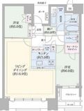 ドゥ・トゥール 42階 間取り図