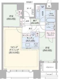 ドゥ・トゥール 42階 間取り図
