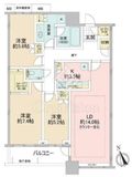 芝浦アイランド グローヴタワー 43階 間取り図