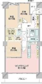 シティタワー品川 40階 間取り図