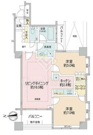 サンクタス東京スクエア 3階 間取り図