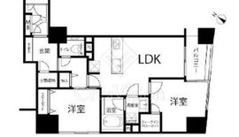 グランシティ日本橋ラフィーネ 2階 間取り図