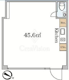 赤坂レジデンシャルホテル 1階 間取り図