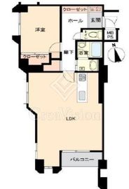 代々木ロイヤルマンション 3階 間取り図
